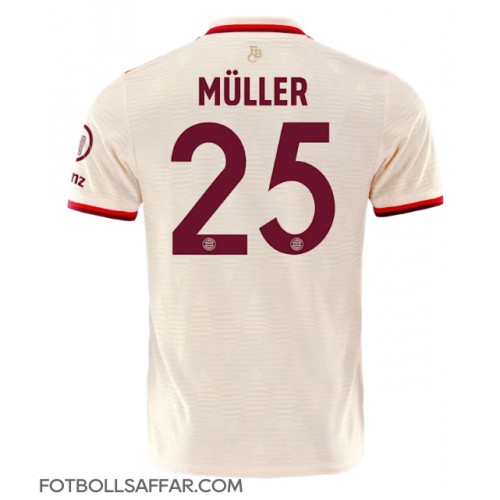 Bayern Munich Thomas Muller #25 Tredjeställ 2024-25 Kortärmad